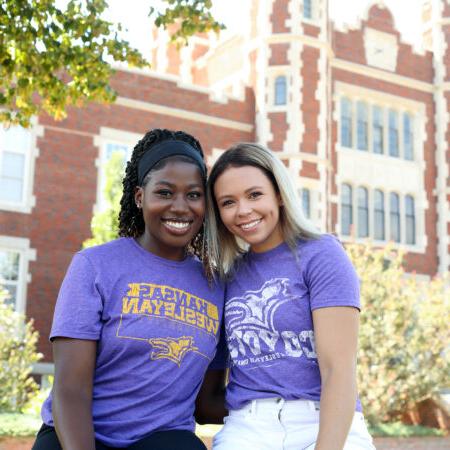 Students on campus